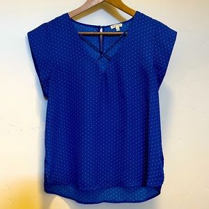 Lily White Polka Dot Blouse